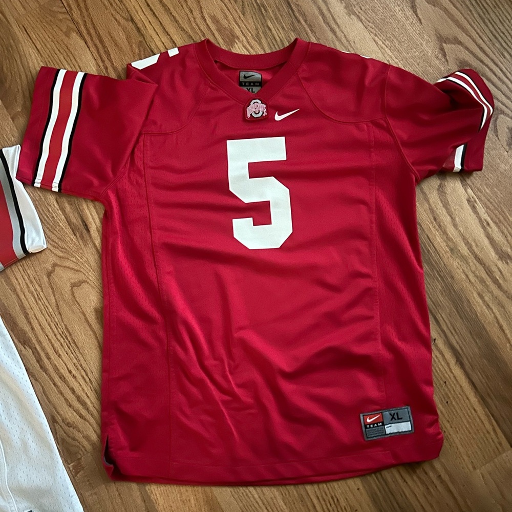Red Ohio state jersey